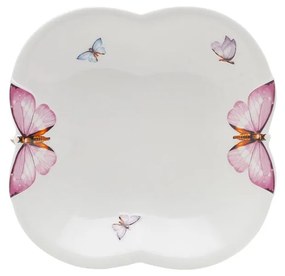 Prato Fundo Porcelana Borboletas 19cm 1167/18181 Wolff