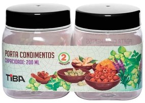 Porta Condimento Transparente 200 Ml