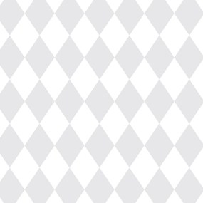 Papel de parede adesivo geométrico cinza e branco