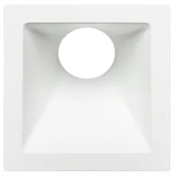 Plafon Embutir Aluminio Mr11 Gu10 25 Branco Square Angle