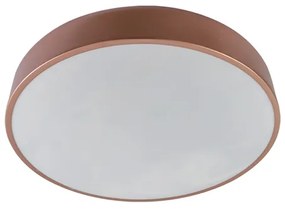 Plafon De Sobrepor Aluminio 40Cm Victoria - COBRE ESCOVADO