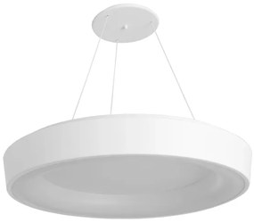 Pendente Led Aluminio Branco 33,6w 3000k Apollo