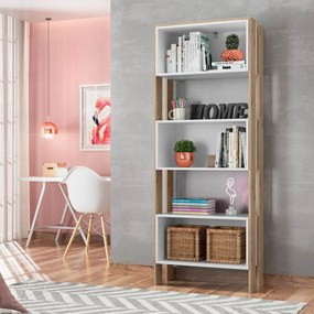 Livreiro Estante com Nicho Zoe Q01 - ADJ Decor