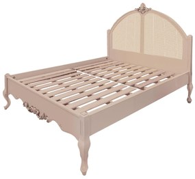 Cama Casal Queen Lavanda com Palha - Fendi Nouveau Provençal Kleiner