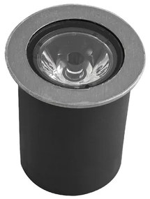 Embutido De Solo Led Aluminio Inox 2,5w 2700k 5 Ip67 Flat