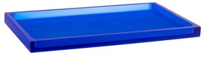 Bandeja Bar Color Retangular P Resina - Azul Escuro  Azul Escuro