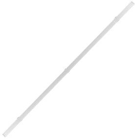 Perfil Embutir Linear Aluminio Branco 2m Simple Way