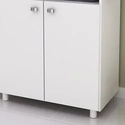 Balcão Com Tábua de Passar 2 Portas TP3000 Branco - Tecno Mobili