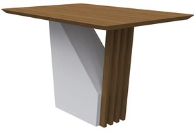 Mesa de Jantar Retangular Lita 120 cm Imbuia - D'Rossi