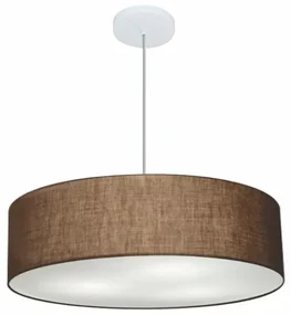 Pendente Cilíndrico Café MJ-4221 Para Mesa de Jantar e Estar