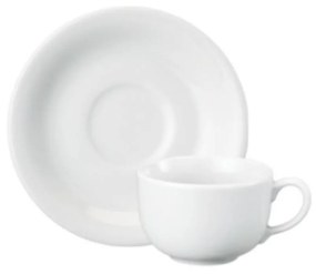 Xicara Café Com Pires 100 Ml Porcelana Schmidt - Mod. Voyage 201