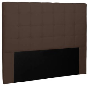 Cabeceira Verona Para Cama Box King 195 cm Suede - D'Rossi - Café