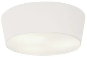 Plafon Para Sala de Estar Cone SE-3004 Cúpula Cor Branco