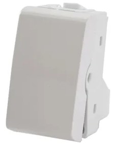 Modulo Interruptor Simples Termoplastico Branco 10a Decor
