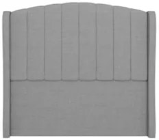 Cabeceira Casal Cama Box 140cm Glenda Z04 Linho Cinza - Mpozenato