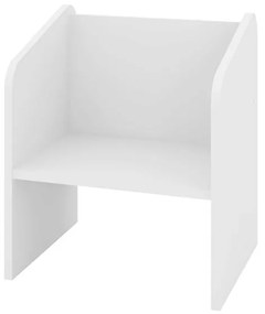 Conjunto Infantil Mesa E Cadeiras Montessoriano Meu Fofinho - Branco