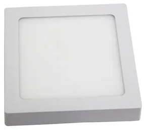 Plafon Led Sobrepor Branco 12W 16X16cm Yamamura - LED BRANCO QUENTE (3000K)