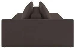 Sofá Ilha Modular com Puff para Sala Living 232cm Georgia K04 Veludo M