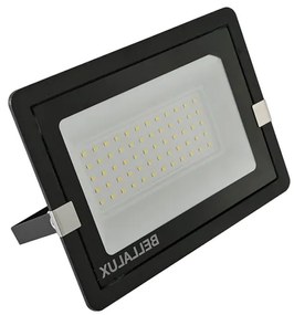 Projetor Led Aluminio Preto 50W Ip65 110 Bellalux - LED BRANCO FRIO (6500K)