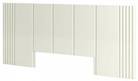 Cabeceira Painel Casal Pajucara na cor Off White 300cm  - 64755 Sun House