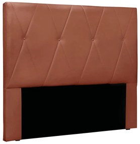 Cabeceira Cama Box Queen 160 cm Aquilla Veludo S04 - D'Rossi - Cobre