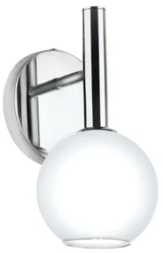 Arandela C/ Globo Ø12X13X23Cm Metal E Vidro 1 X G9 Globo Ø12Cm |Old Ar... (CHAMPANHE, FOSCO)