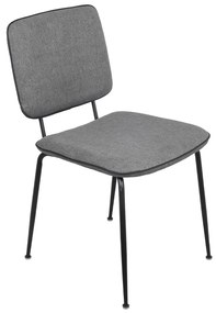 Cadeira Batur Linho – Cinza