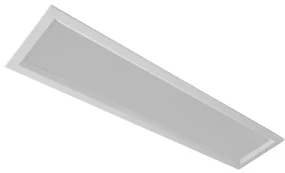 Plafon Led Embutir Aluminio Branco 27W Sevilha - LED BRANCO QUENTE (3000K)