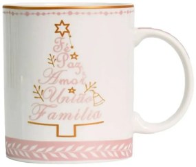 Caneca Ceramica Meu Natal 8Cm - Tok Da Casa