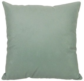 Capa de Almofada Olimpya em Suede Tons Bege com Azul - AOY-0115 - 45x45cm