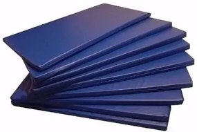 Colchonete Academia, Espuma D33 Impermeável 89X40X5Cm (Azul)