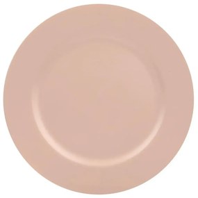 Sousplat Liso 33Cm Nude - Cromus