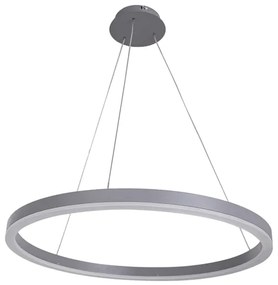 Pendente Led Metal Aluminio Acrilico 30W 3000K Danza - CINZA