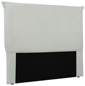 Cabeceira Cama Box Solteiro 90 cm Garden Veludo Prata S04 - D'Rossi