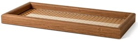 Bandejas Em Mdf Com Rattan 38Cm - Mart