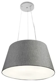 Pendente Cone Rustico Cinza MJ-4001 Para Mesa de Jantar e Estar