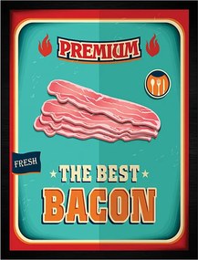 Quadro Premium The Best Bacon