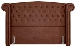 Cabeceira Cama Box Casal 140cm Provença P02 Sintético Camel - Mpozenat