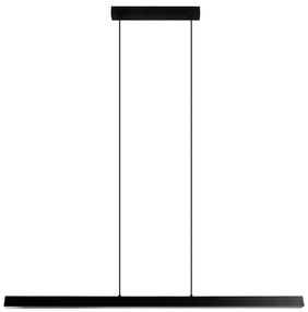Pendente Led Aluminio Acrilico 32W 3000K Fit - PRETO