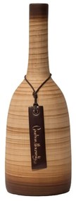 Vaso Garrafa Decorativo em Cerâmica Carolina Haveroth - Bamboo