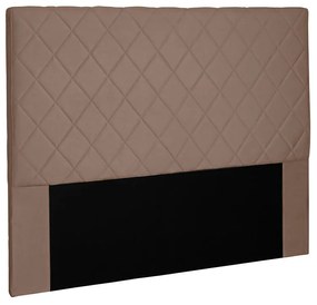 Cabeceira Dubai Para Cama Box Solteiro 90 cm Suede - D'Rossi - Caramelo