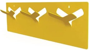 Cabideiro Asadelta Estrutura Aco Pintado Amarelo 65 cm (LARG) - 40672 Sun House