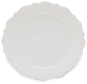 Prato Raso Porcelana Fancy Branco 27cm 18090 Wolff