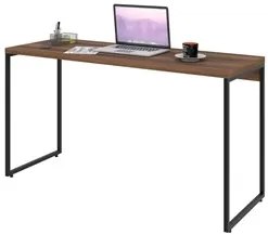 Mesa de Escritório Escrivaninha 135cm Dynamica Industrial C08 Nogal -