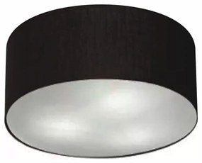 Plafon Para Sala TV Cilíndrico TV-3013 Cúpula Cor Preto