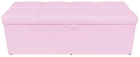 Calçadeira Nina 160 cm Suede D'Rossi - Rosa Bebê