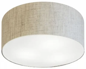Plafon Para Dormitório Cilíndrico SD-3055 Cúpula Cor Rústico Bege