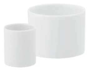 Pote 60 Ml Cm Porcelana Schmidt - Mod. Brasilia