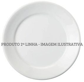 Prato Raso 24Cm Porcelana Schmidt - Mod. Convencional 2° Linha 022