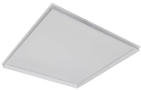 Plafon Led Embutir No Frame Aluminio Branco 25,2w 3000k Imo